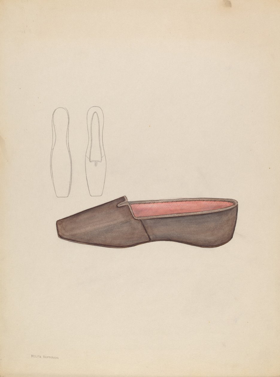 Slipper, 1935-1942 by Melita Hofmann