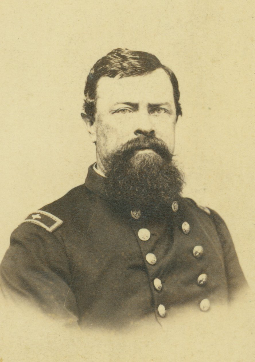 Bust Portrait of a Man in Uniform by Memphis J.W. Taft