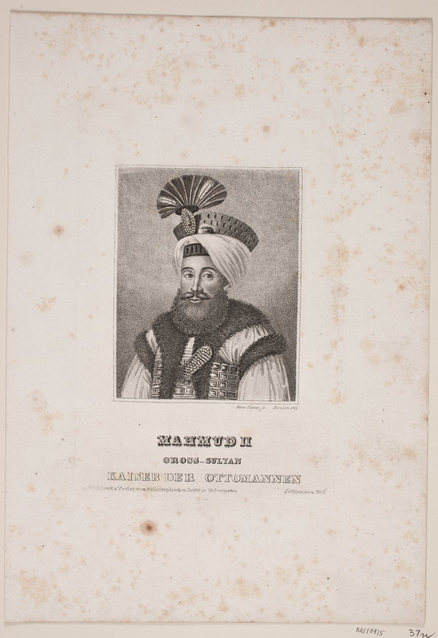 Mahmud II by Meno Haas