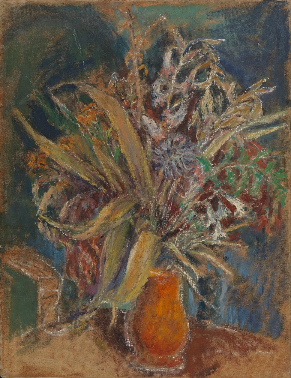 Flowers in a Vase by Meri Genetz