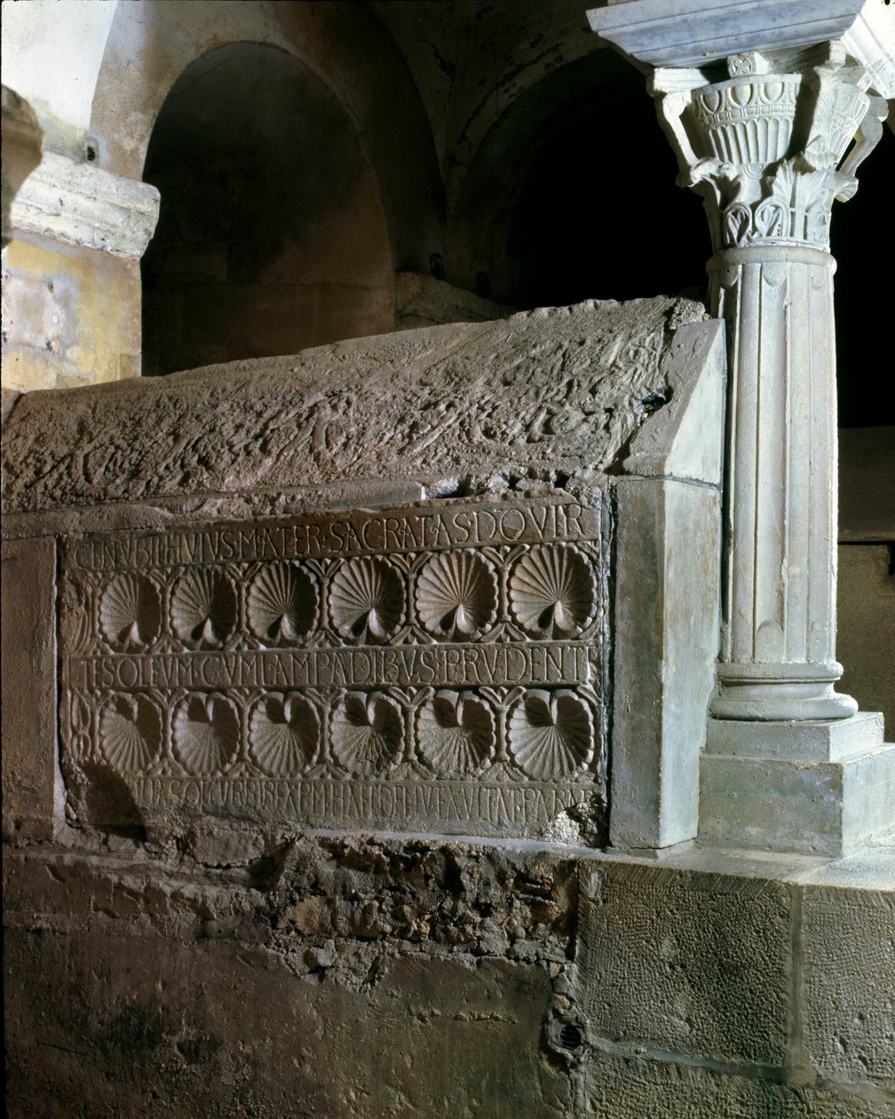 Cenotaph of Abbess Theodechilde by Merovingian