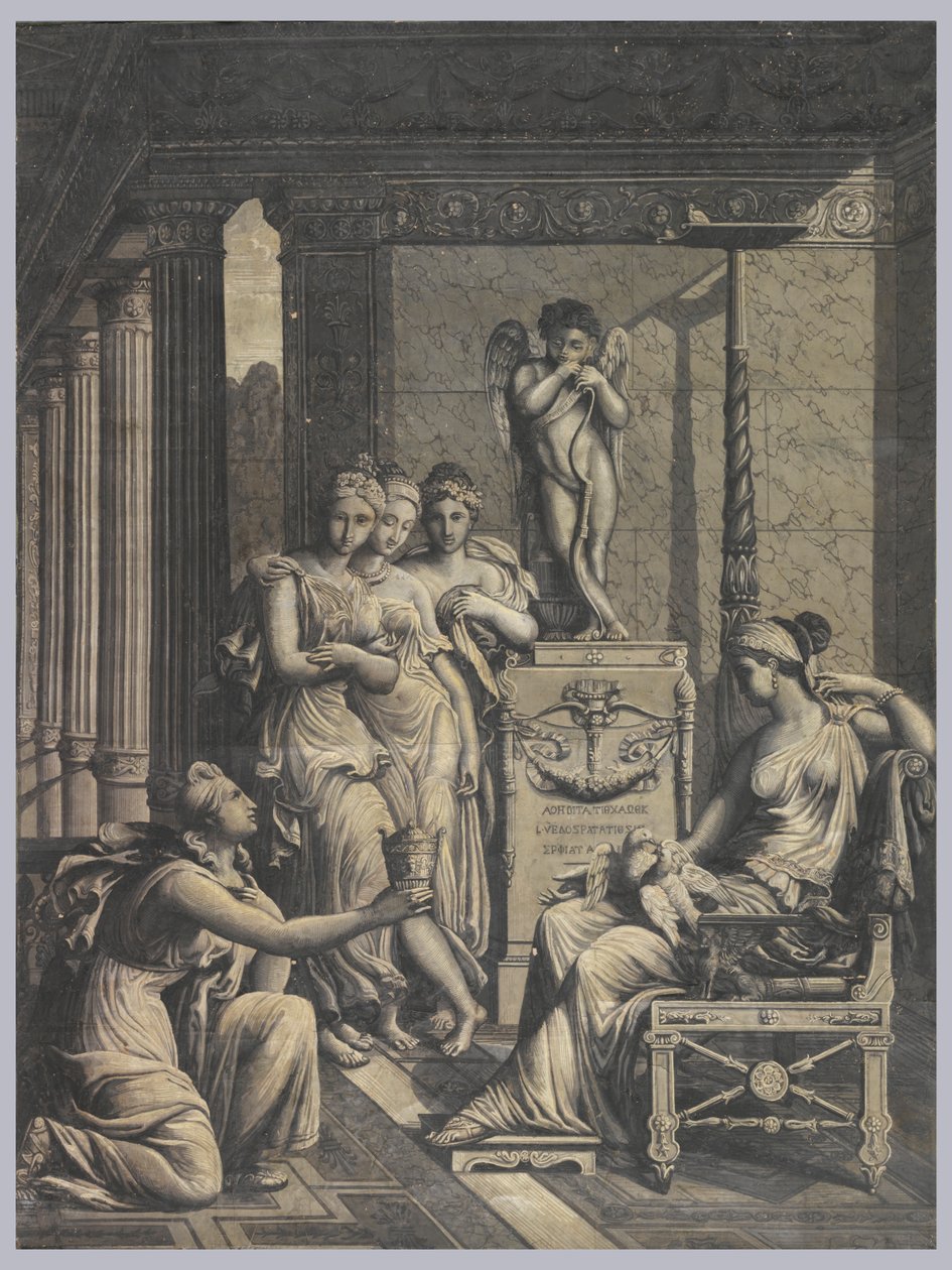 Psyche Bringing Venus a Goblet of Water from the Fountain of Youth by Merry Joseph Blondel