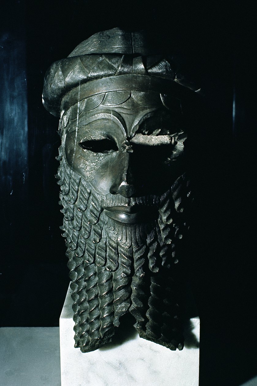 Head of Sargon I (c.2334-2279 BC) 2334-2200 BC by Mesopotamian