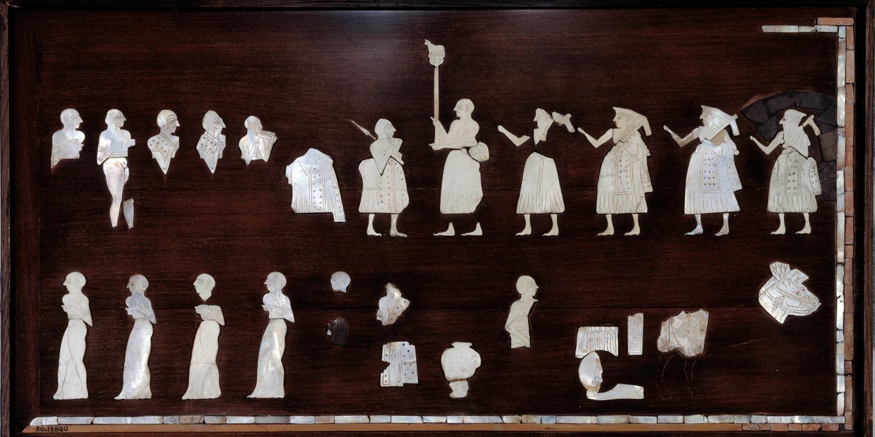 Mosaic elements of Mari