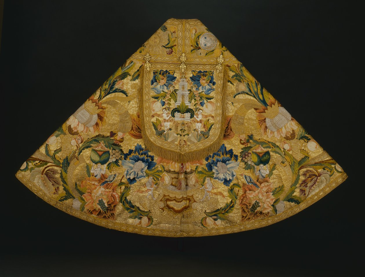 Ecclesiastical Cope, c.1730 by Mexican School