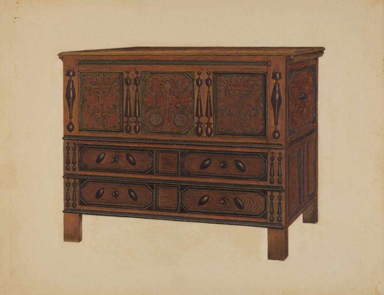 Chest, probably 1937 by Meyer Goldbaum