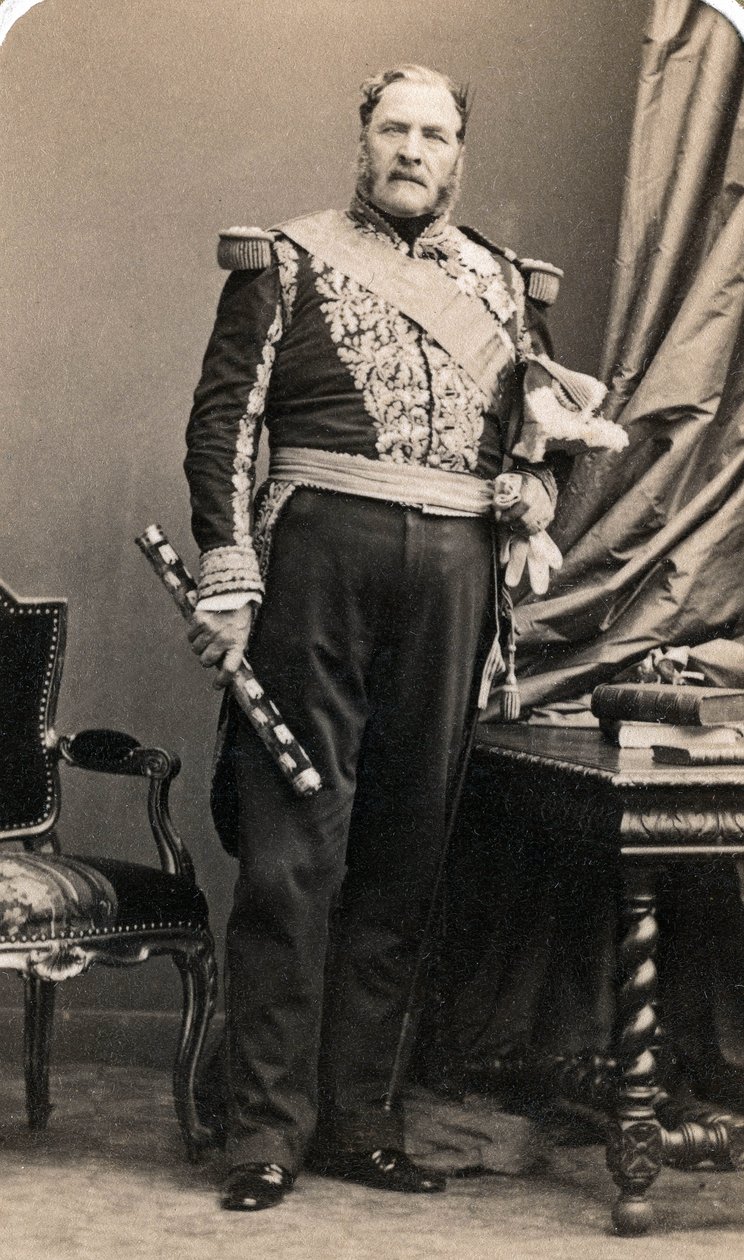 Portrait of Marshal Forey (1804-1872). Photograph by Mayer and Pierson by Meyer and Pierson