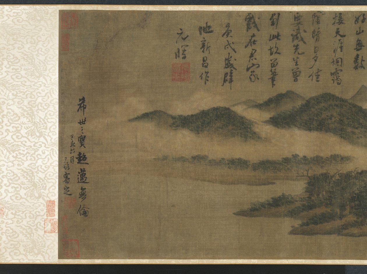 Cloudy Mountains by Mi Youren