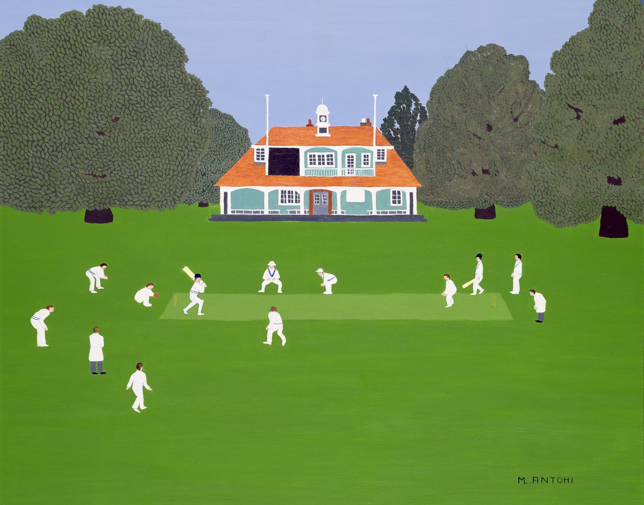 Cricket Match by Micaela Antohi