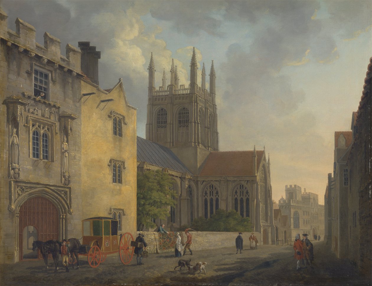 Merton College, Oxford by Michael Rooker