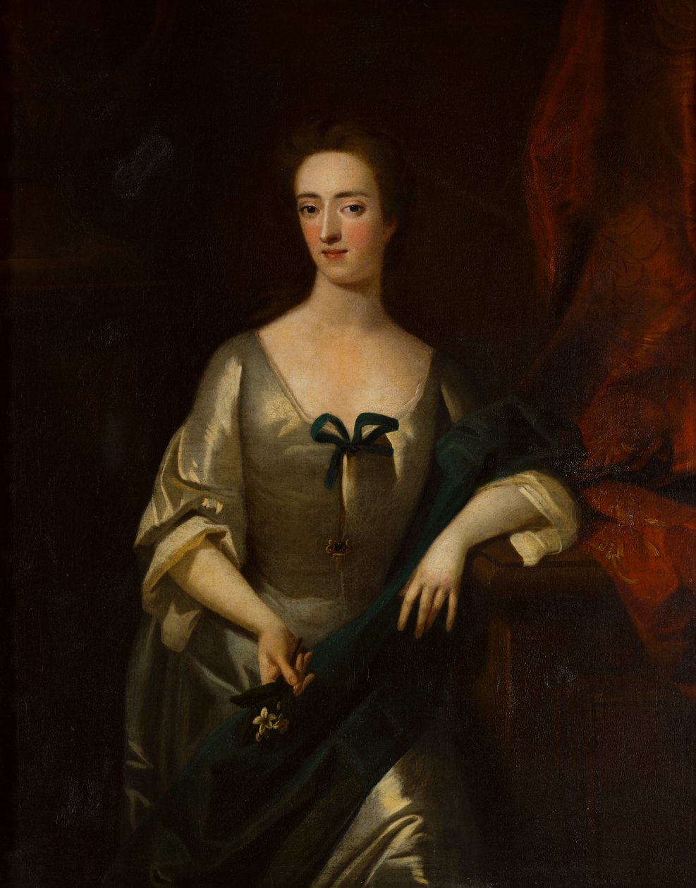 Portrait of Charlotte Lady Myddelton by Michael (circle of) Dahl