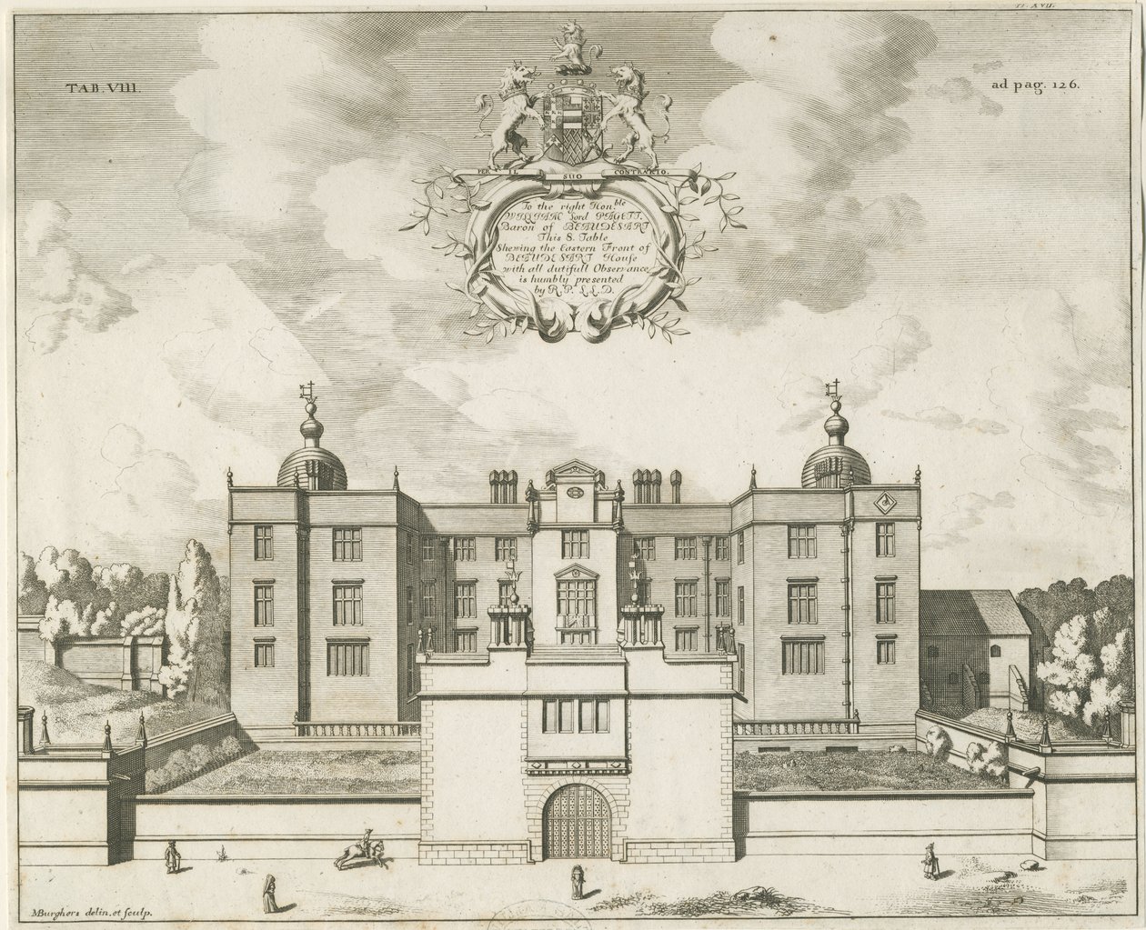 Beaudesert Hall and Park by Michael Burghers