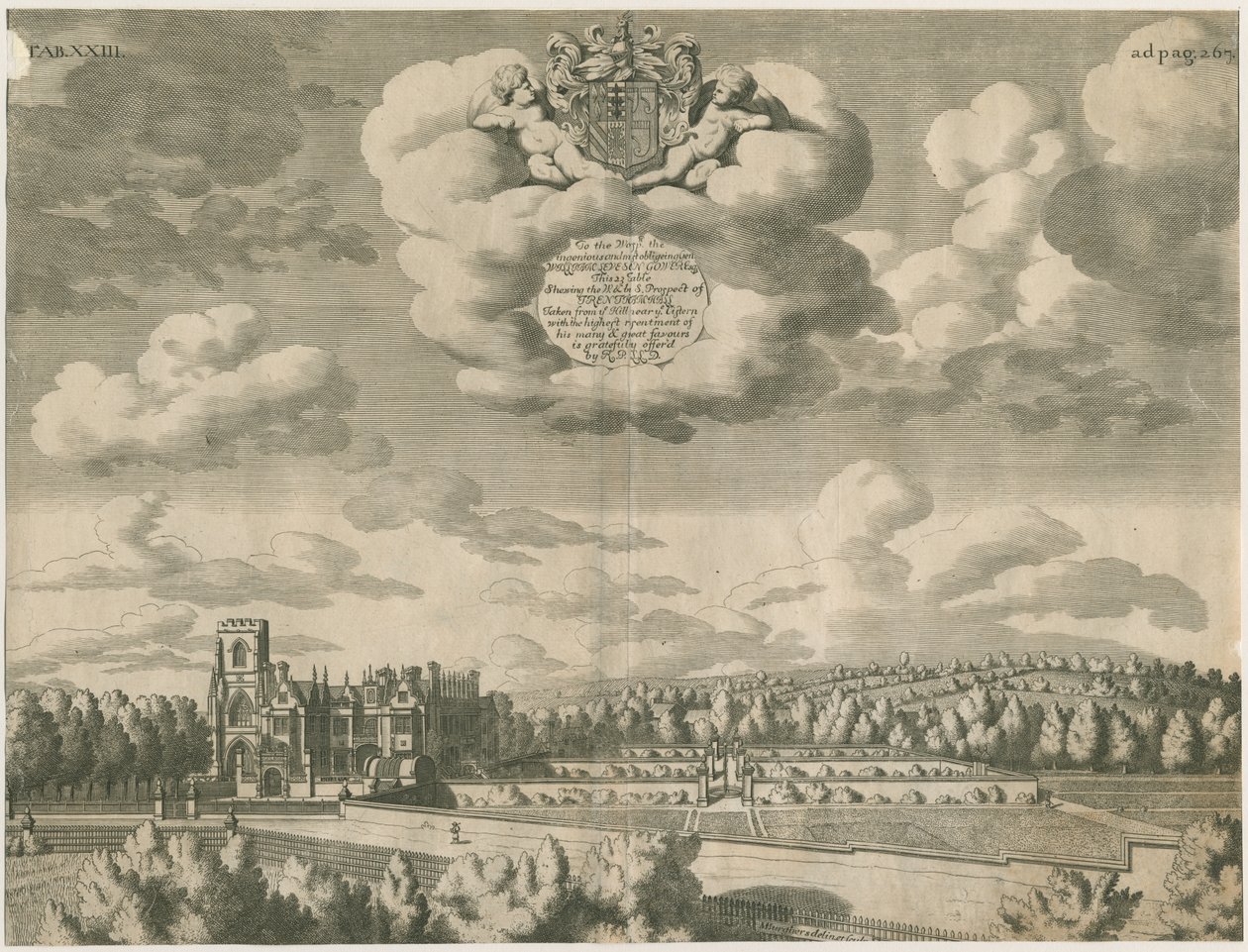 Trentham Hall by Michael Burghers