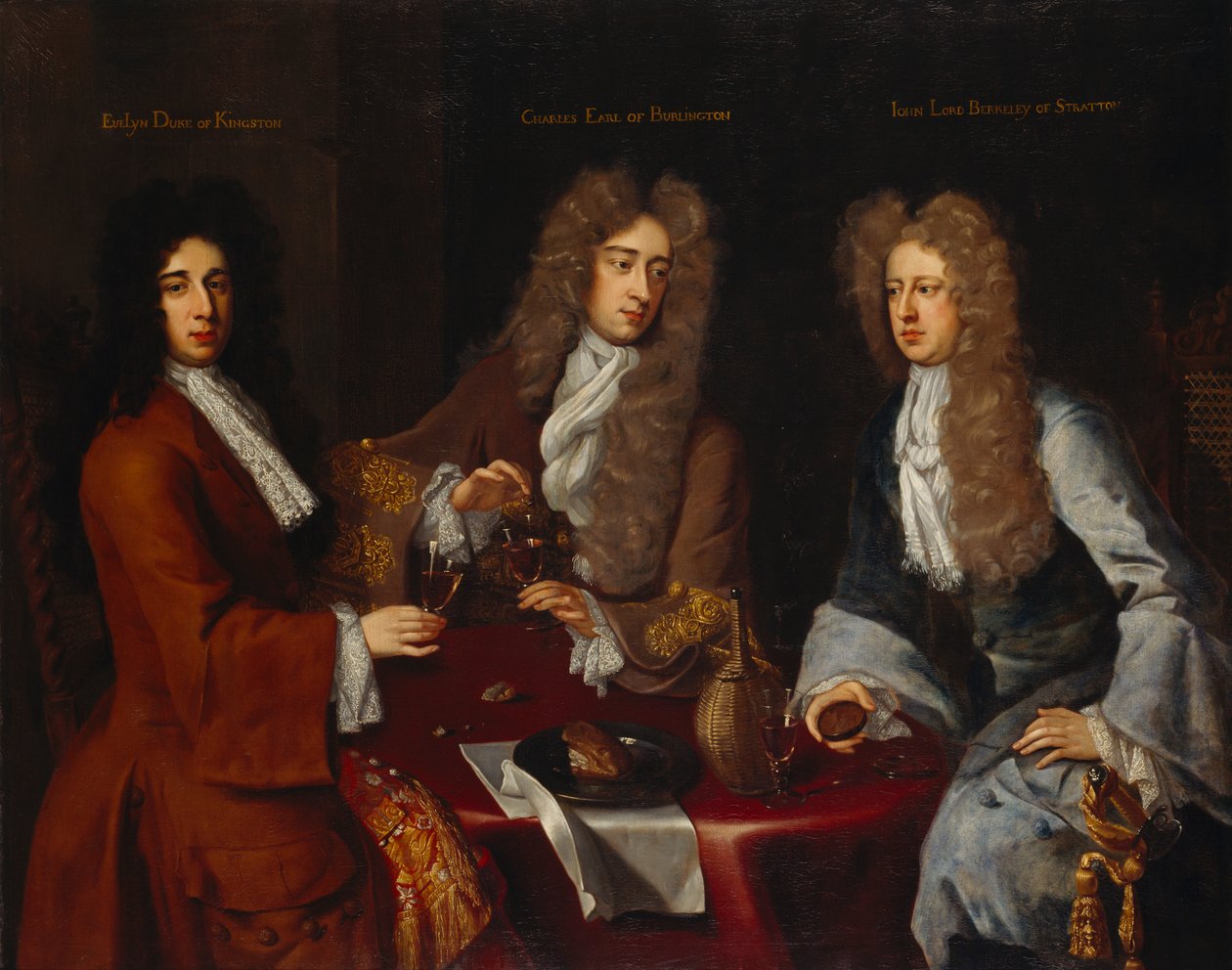 Earl of Burlington, Duke of Kingston-upon-Hull, and Baron Berkeley of Stratton, 1690s by Michael Dahl