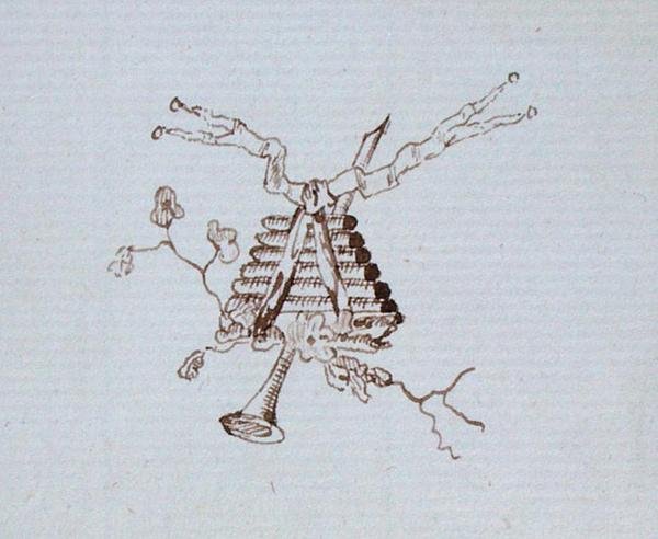 Drawing from Michael Faraday