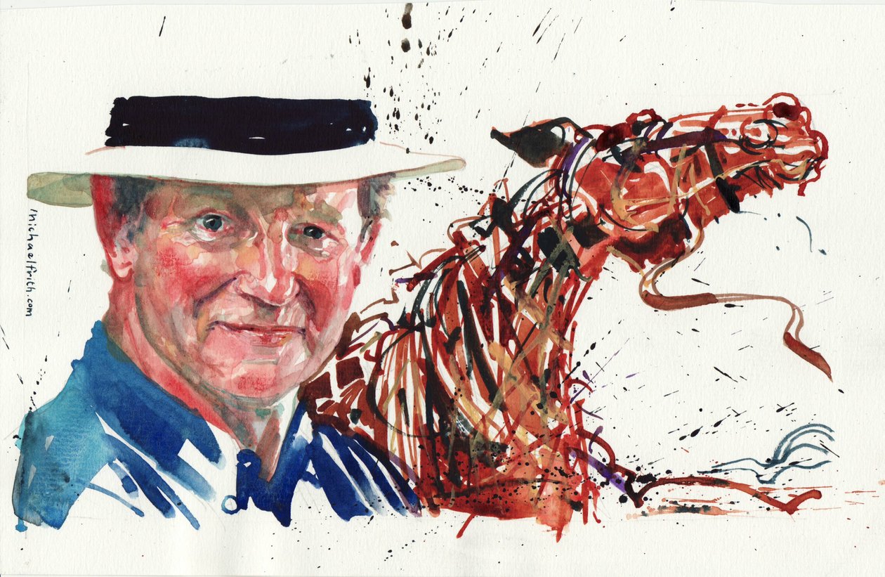 Michael Morpurgo by Michael Frith