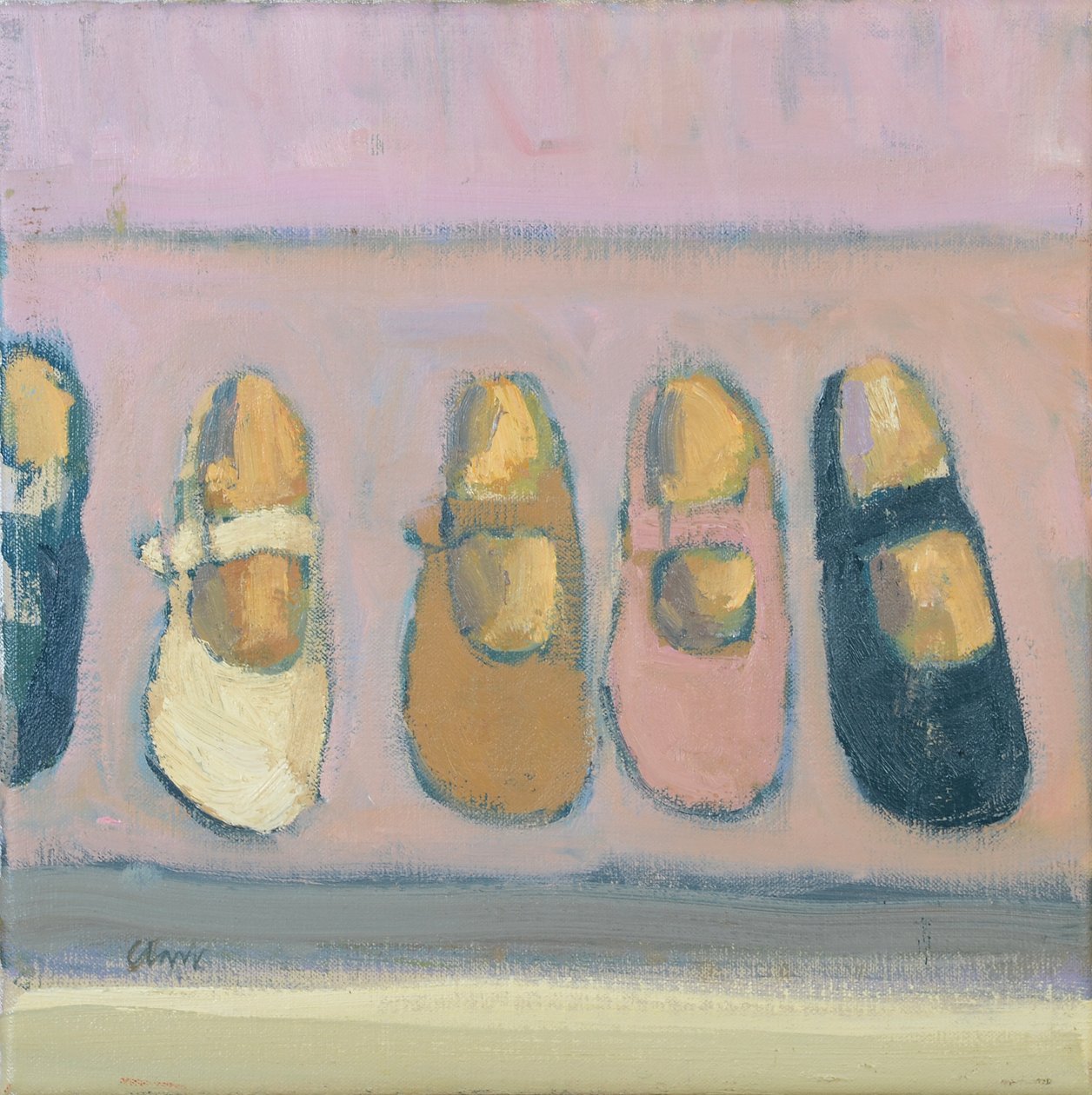 Girls shoes, 2017 by Michael G. Clark