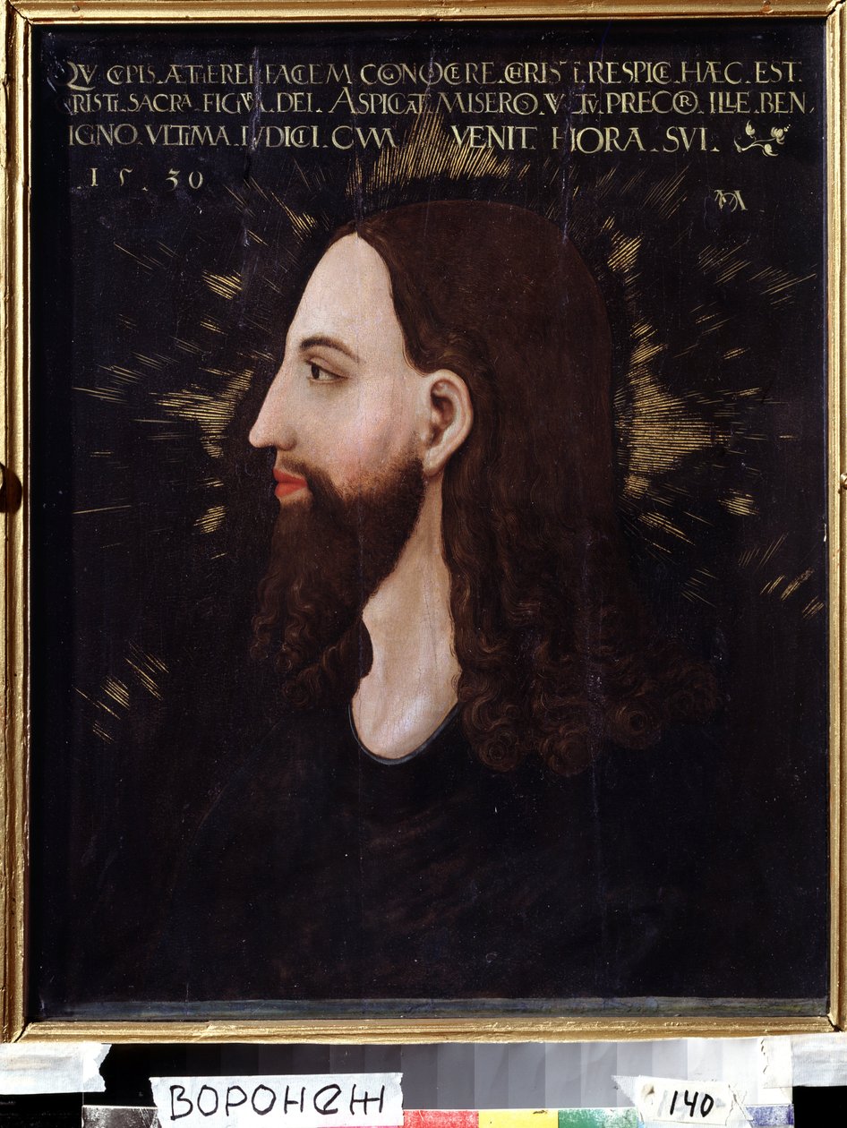 Portrait of Christ by Michael Ostendorfer