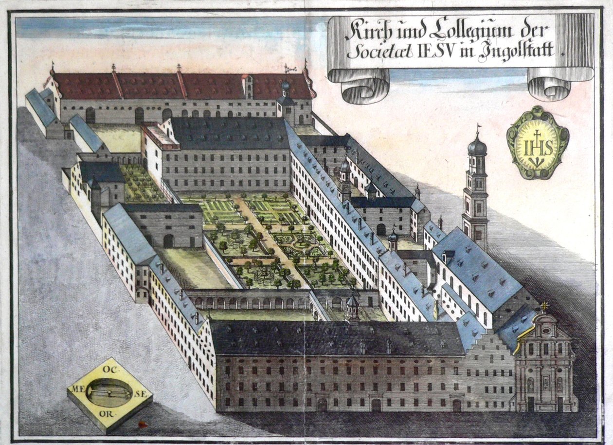 Jesuit College Ingolstadt by Michael Wening