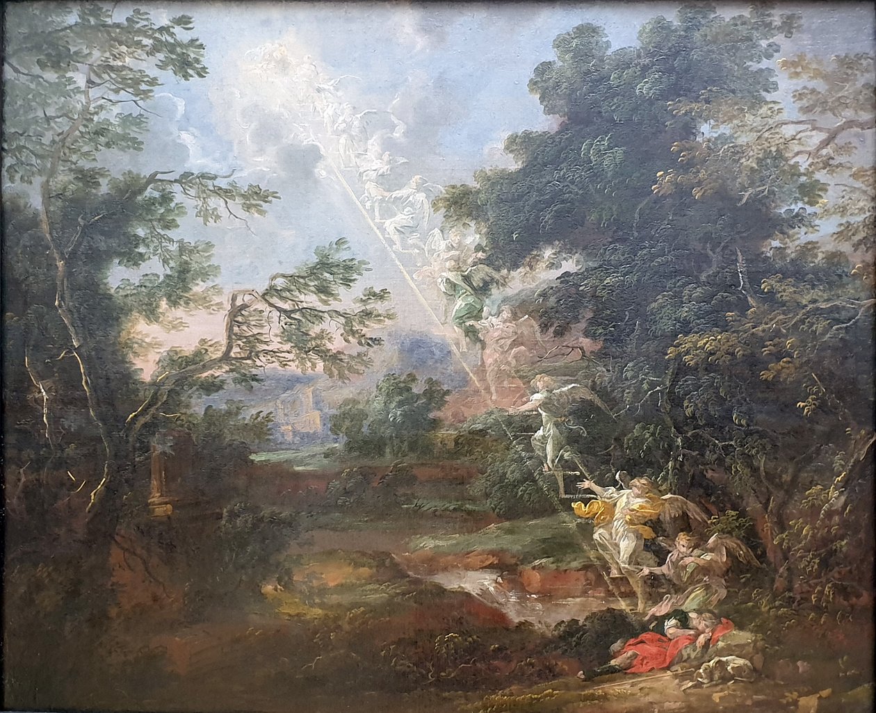 Landscape with the Dream of Jacob by Michael Willmann