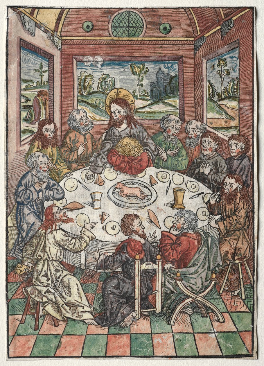 The Last Supper by Michael Wolgemut