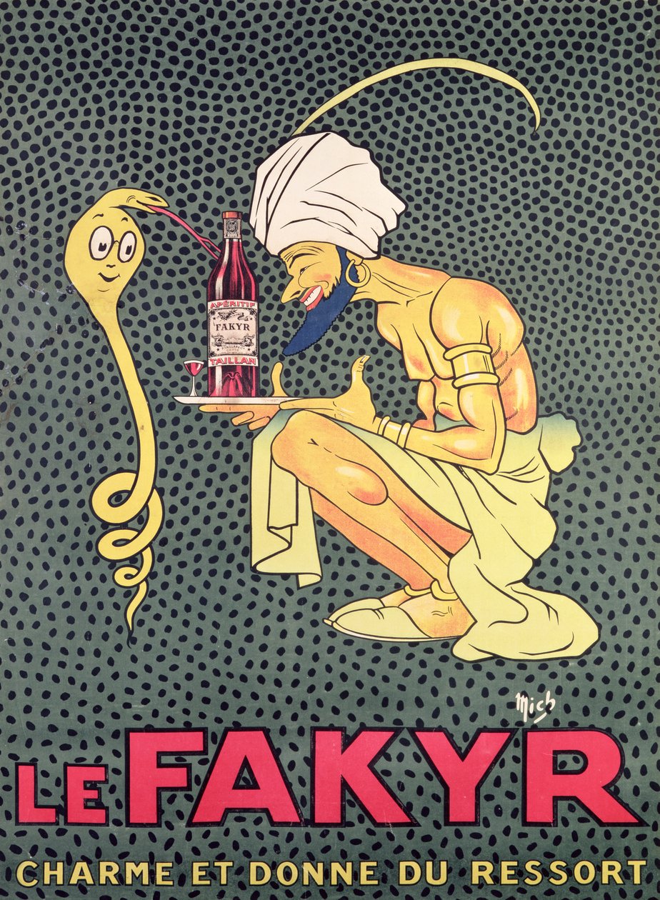 The Fakyr: charmer and giver of spirit, advertisement for 