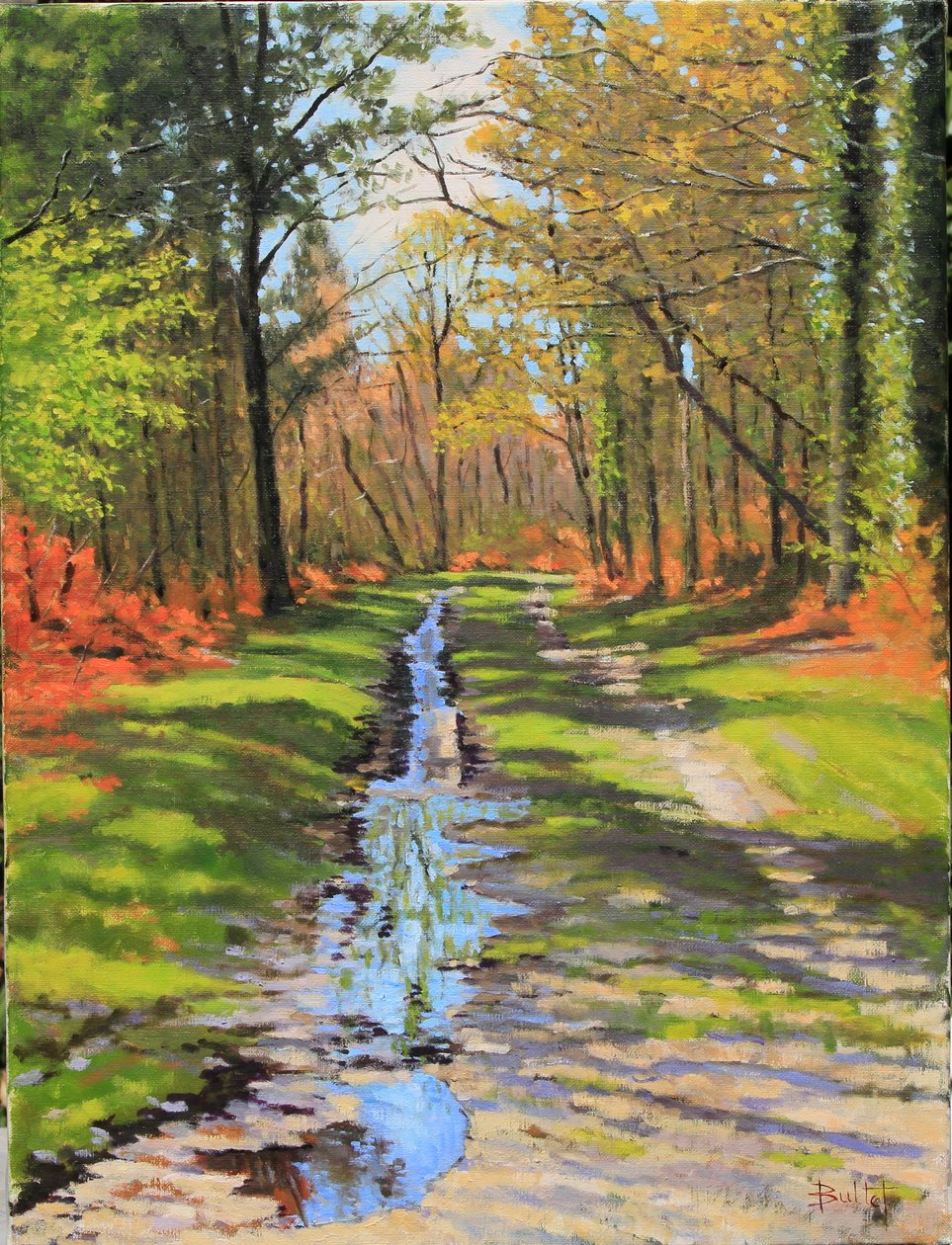 Path to the Oil Fern, 2018 by Michel Bultet