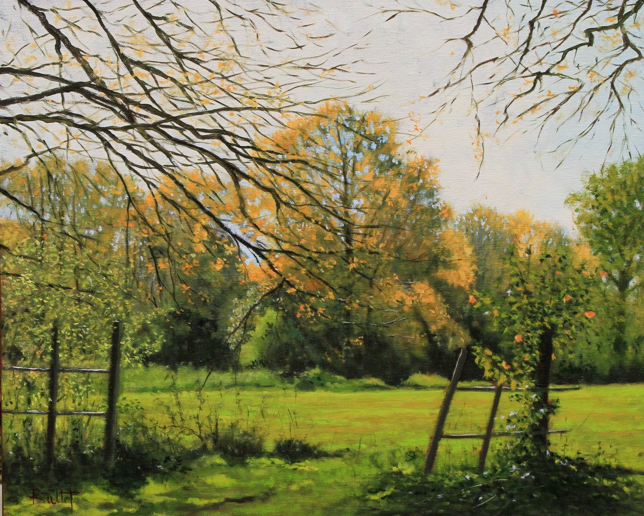 Girondine Prairie, 2018 by Michel Bultet