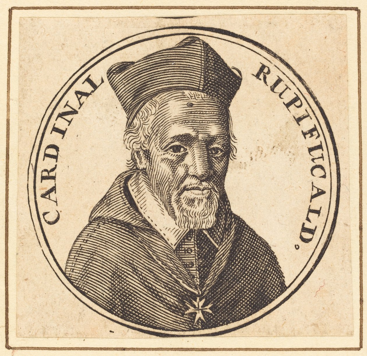 François La Rochefoucauld by Michel Lasne