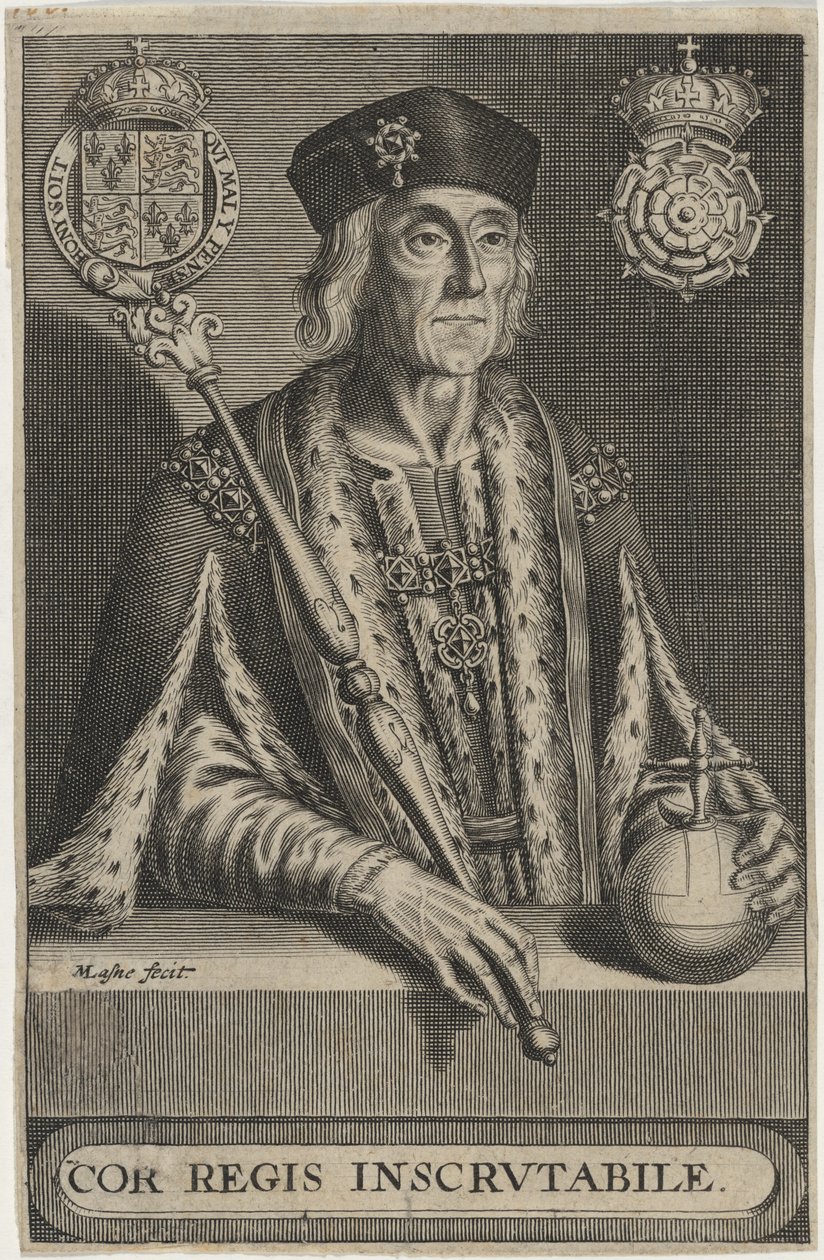 Henry VII of England by Michel Lasne