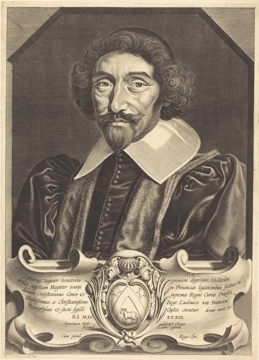 Pierre Seguier by Michel Lasne