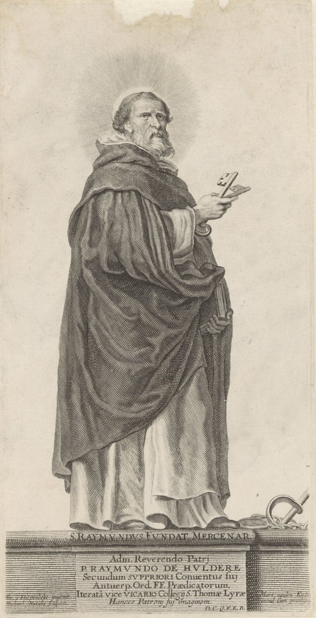 Saint Raymundus of Peñafort by Michel Natalis