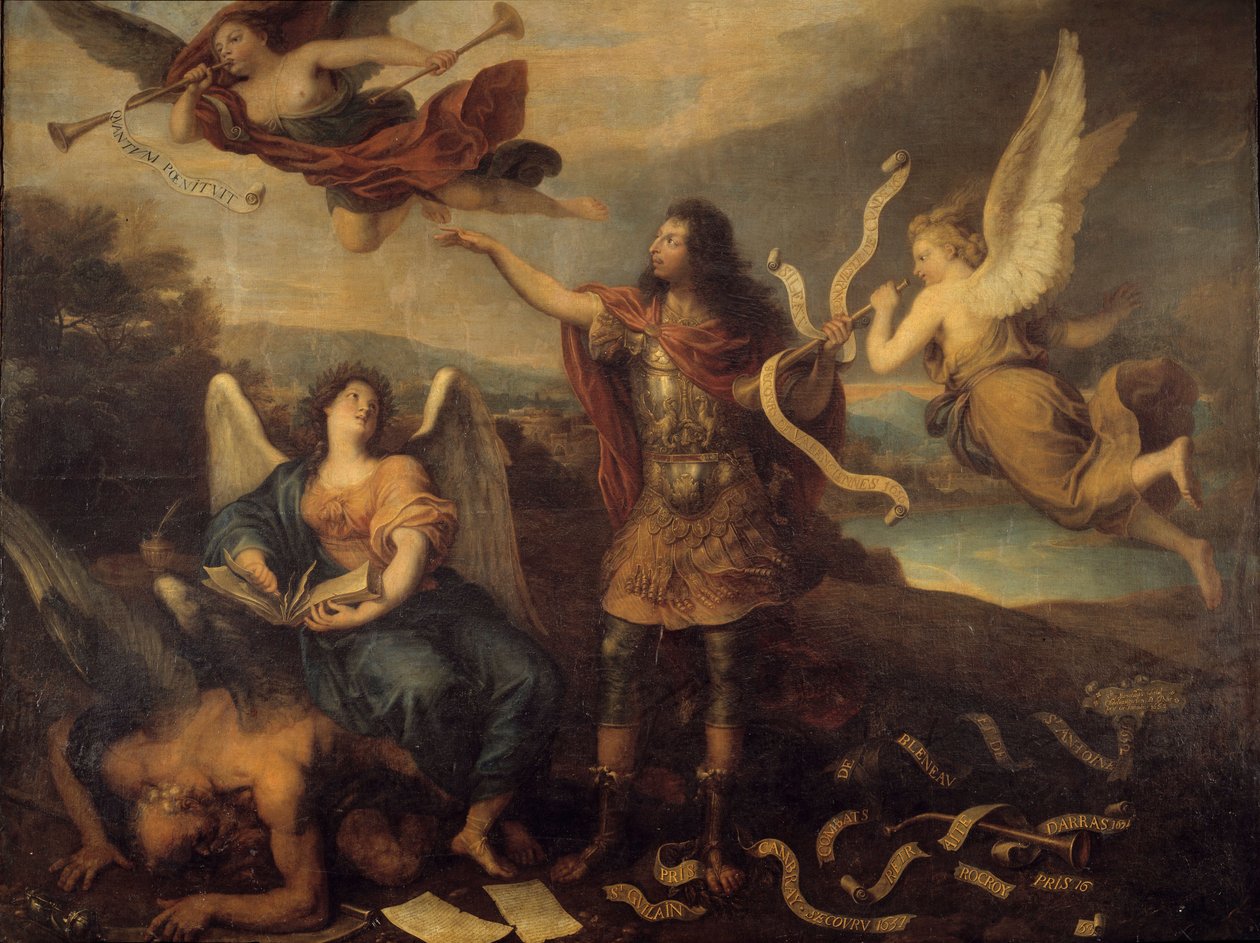 Repentance (Allegory for Prince Louis II of Bourbon-Conde) by Michel des Gobelins Corneille