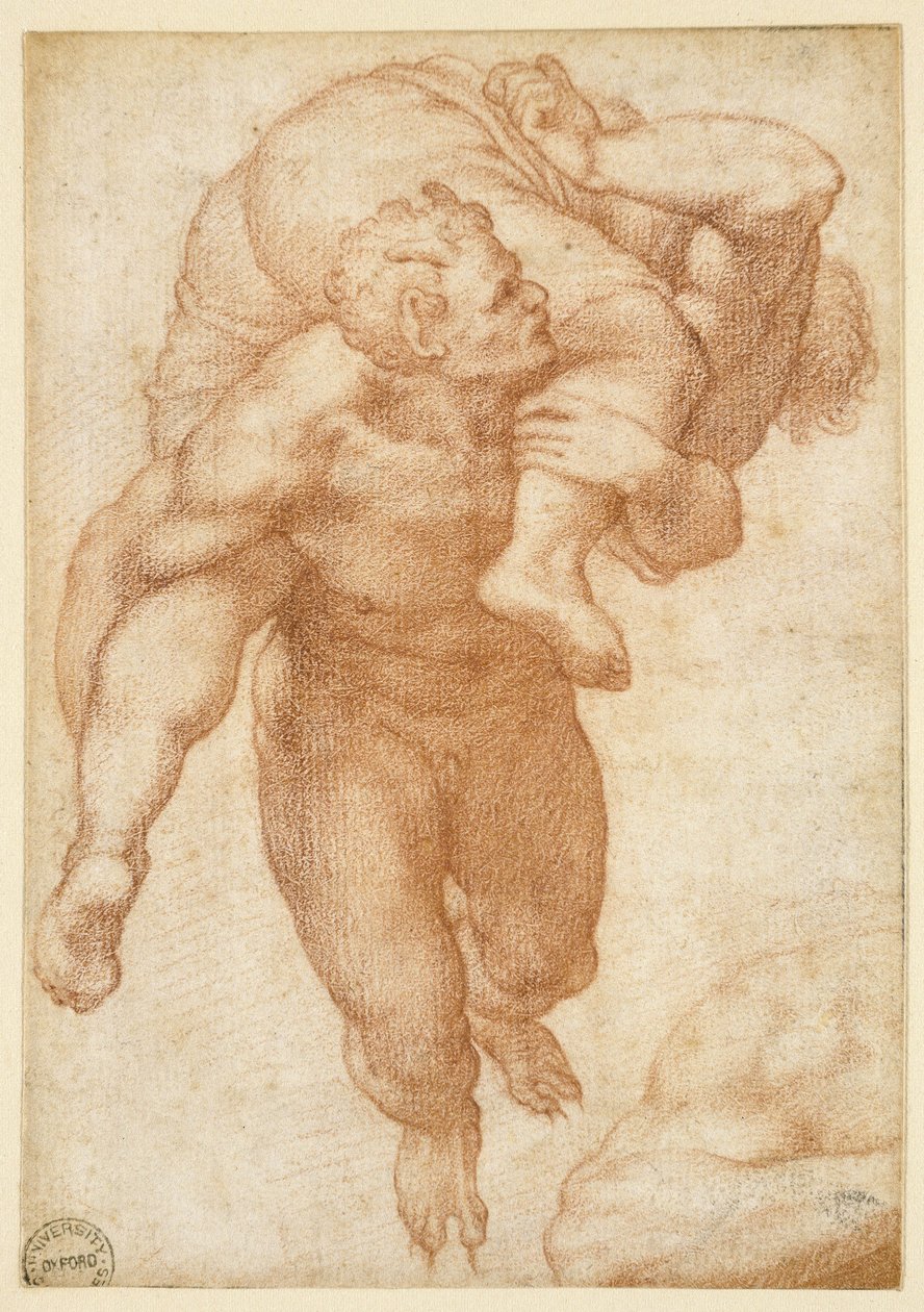 Group from the Last Judgement by Michelangelo Buonarroti