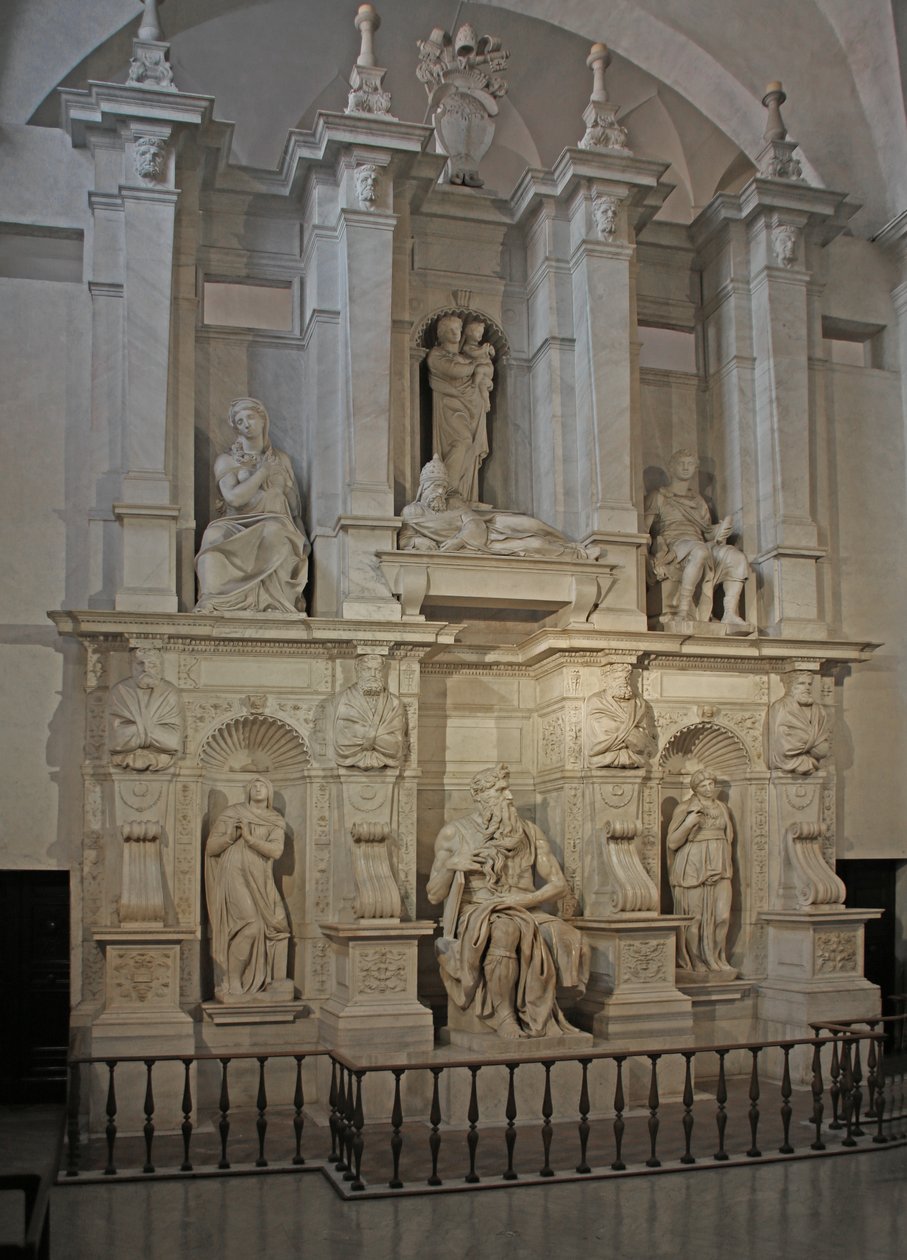 Tomb of Julius II, 1515 by Michelangelo Buonarroti