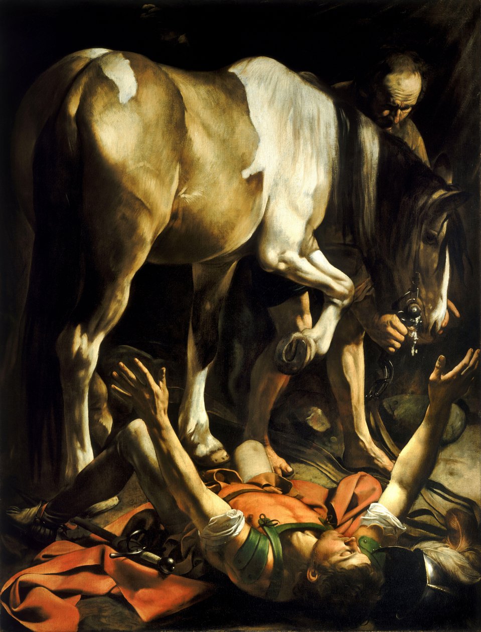 Conversion on the Way to Damascus by Michelangelo Merisi Caravaggio