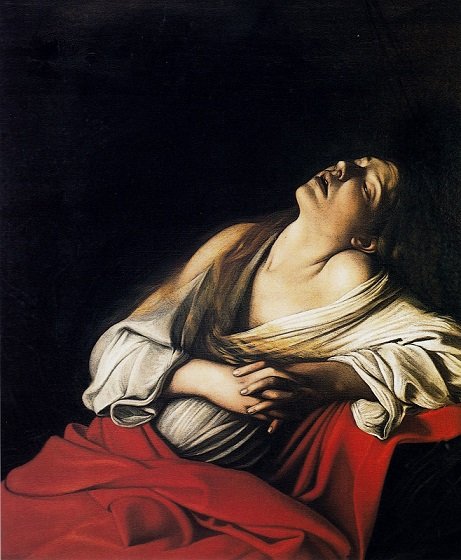 Magdalene in Ecstasy by Michelangelo Merisi Caravaggio