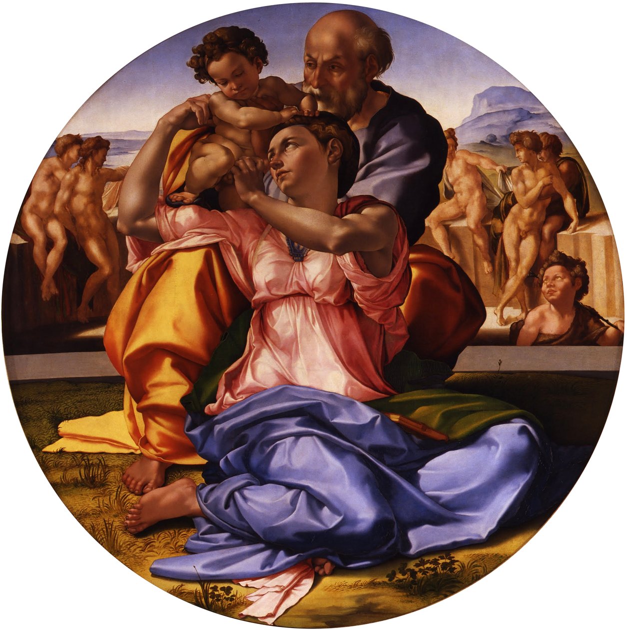 Doni Tondo by Michelangelo