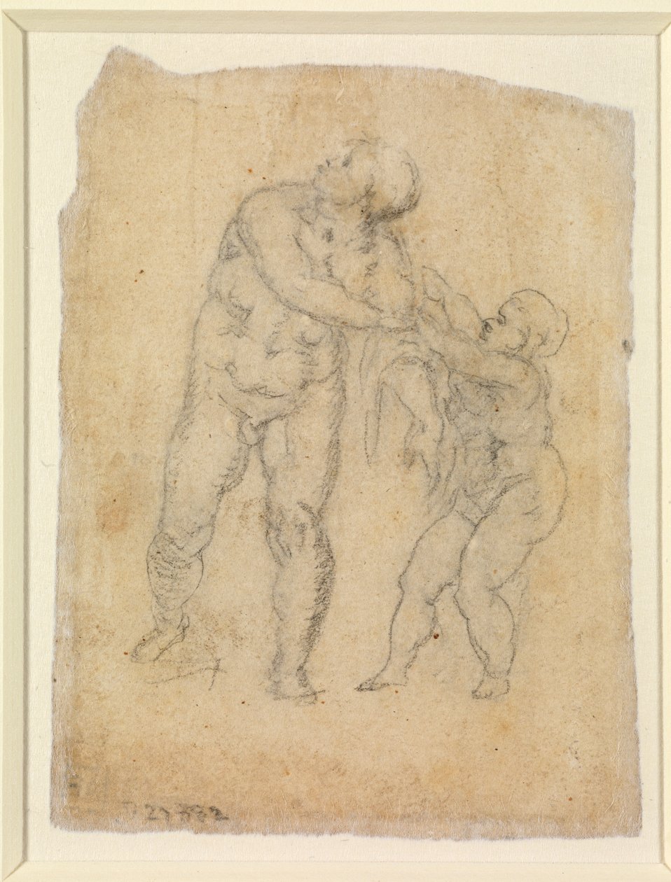 Aeneas and a Child (verso) by Michelangelo Buonarroti
