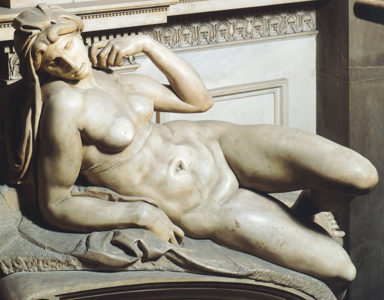 Dawn (Aurora) by Michelangelo Buonarroti