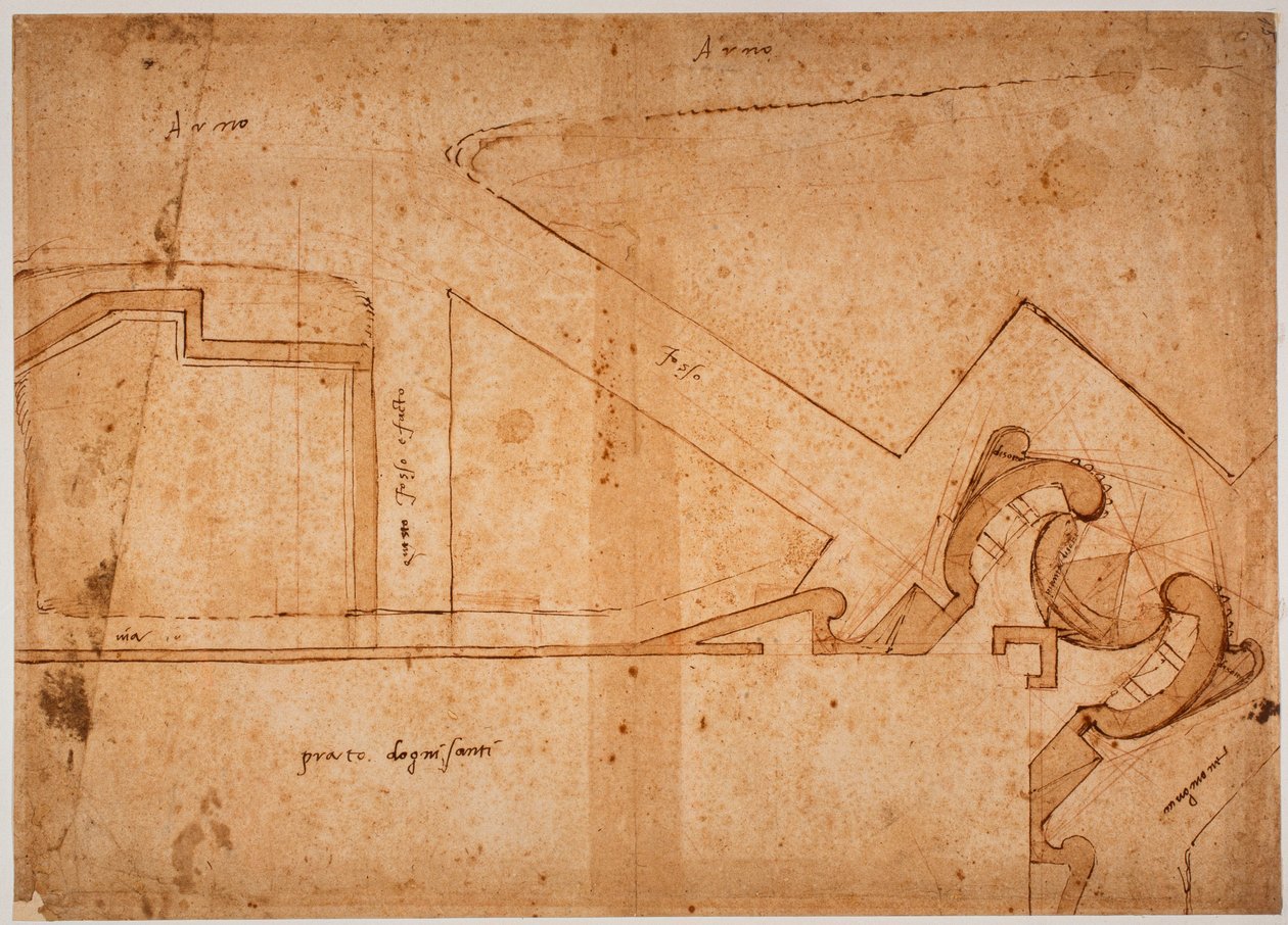 Study of fortification of the All Saints