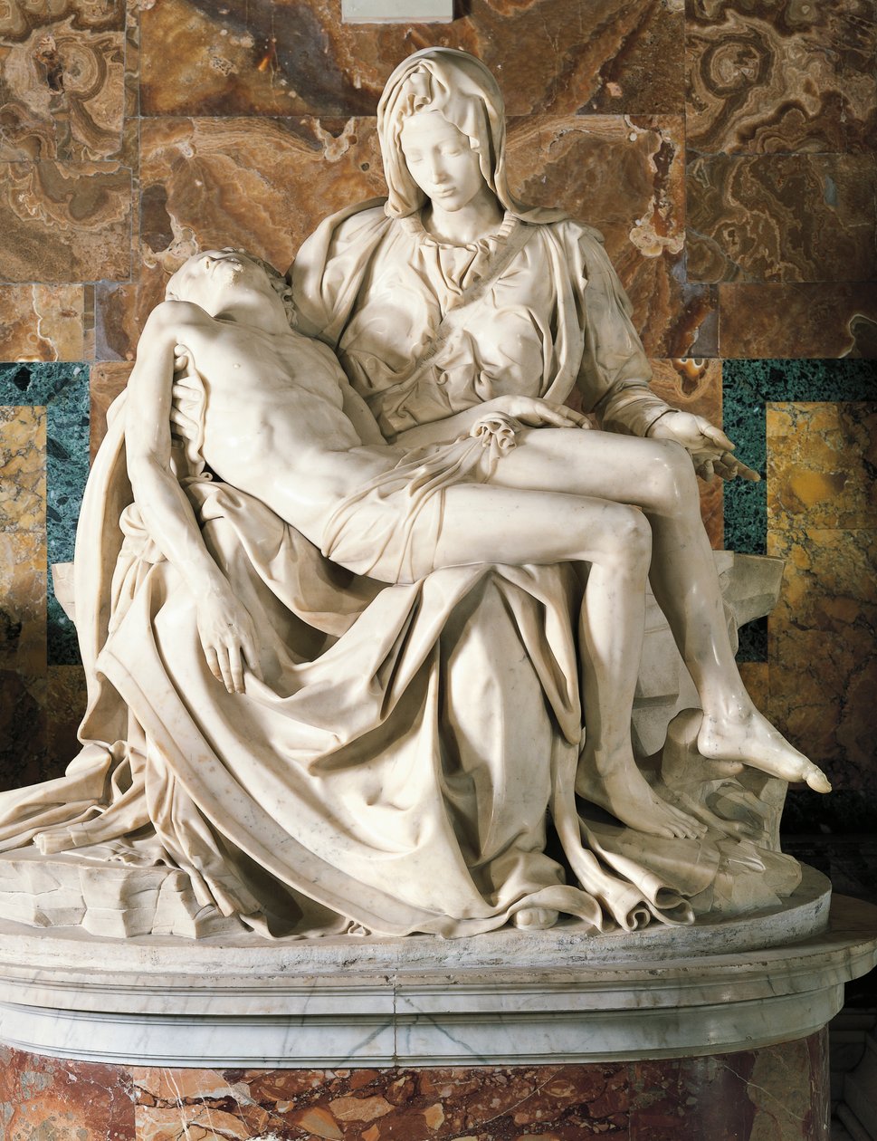 The Pieta by Michelangelo Buonarroti