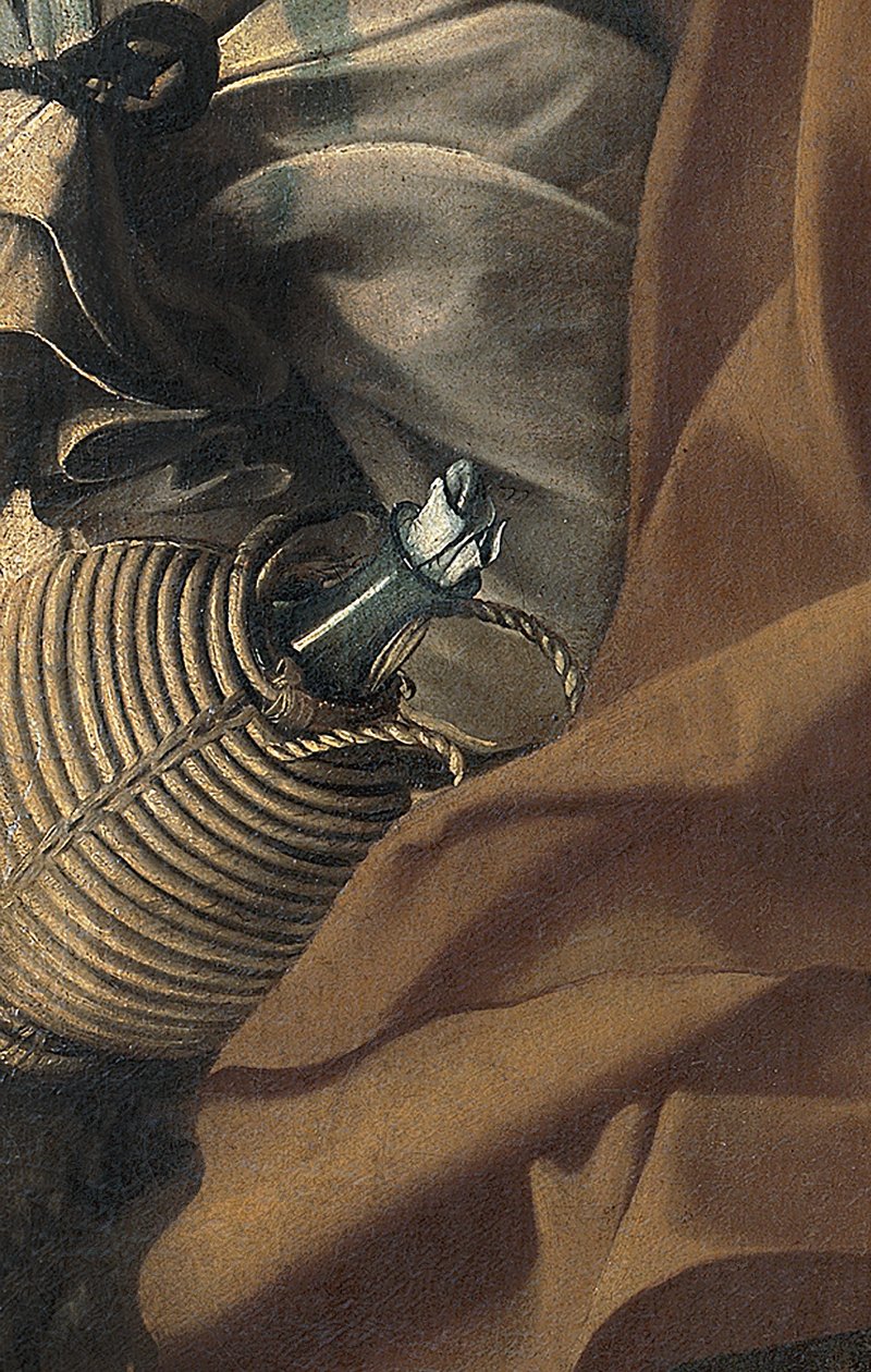Rest on the Flight into Egypt (detail), c.1603 by Michelangelo Merisi da Caravaggio