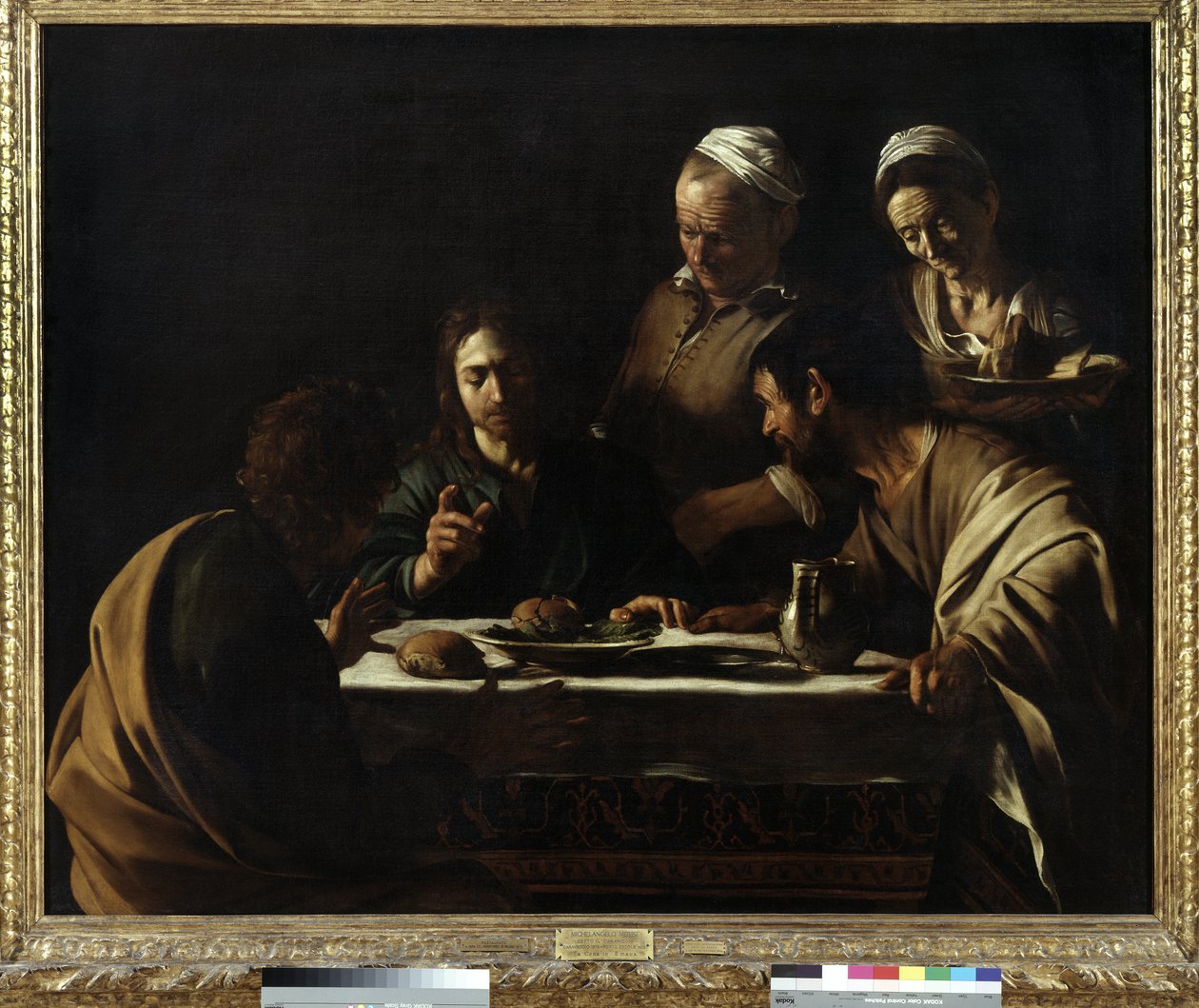 Dinner in Emmaus by Michelangelo Merisi da Caravaggio