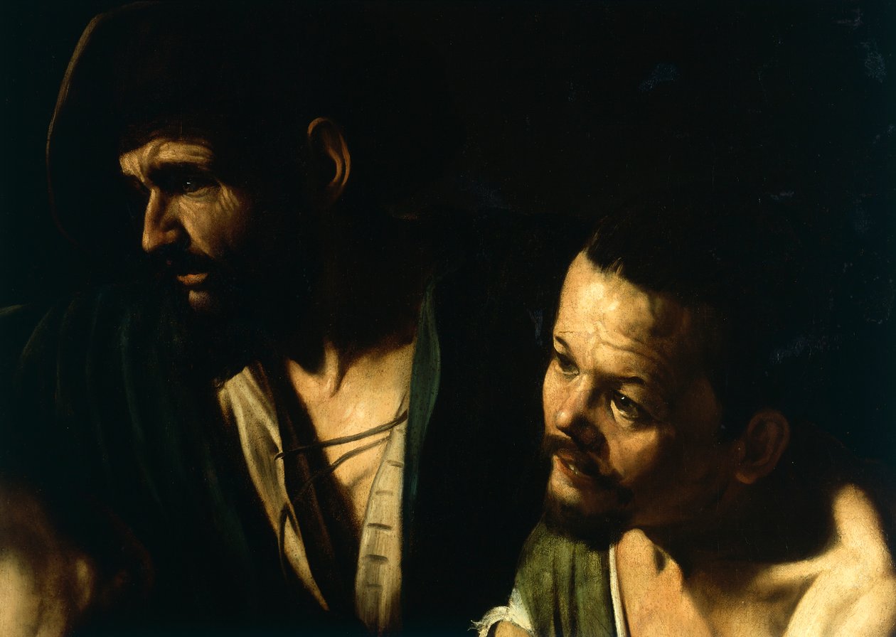 The Flagellation of Christ (detail) by Michelangelo Merisi da Caravaggio