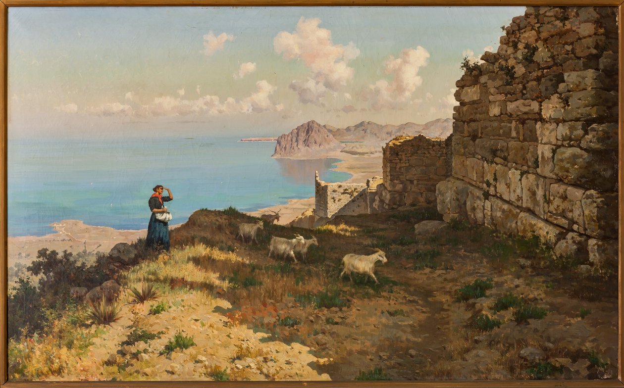 The Cyclopean walls of Mount Erice by Michele Cortegiani