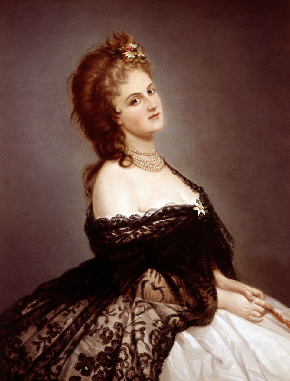 Virginia Oldoini, Countess of Castiglione, After a Photo by Pierre-Louis Pierson by Michele Gordigiani