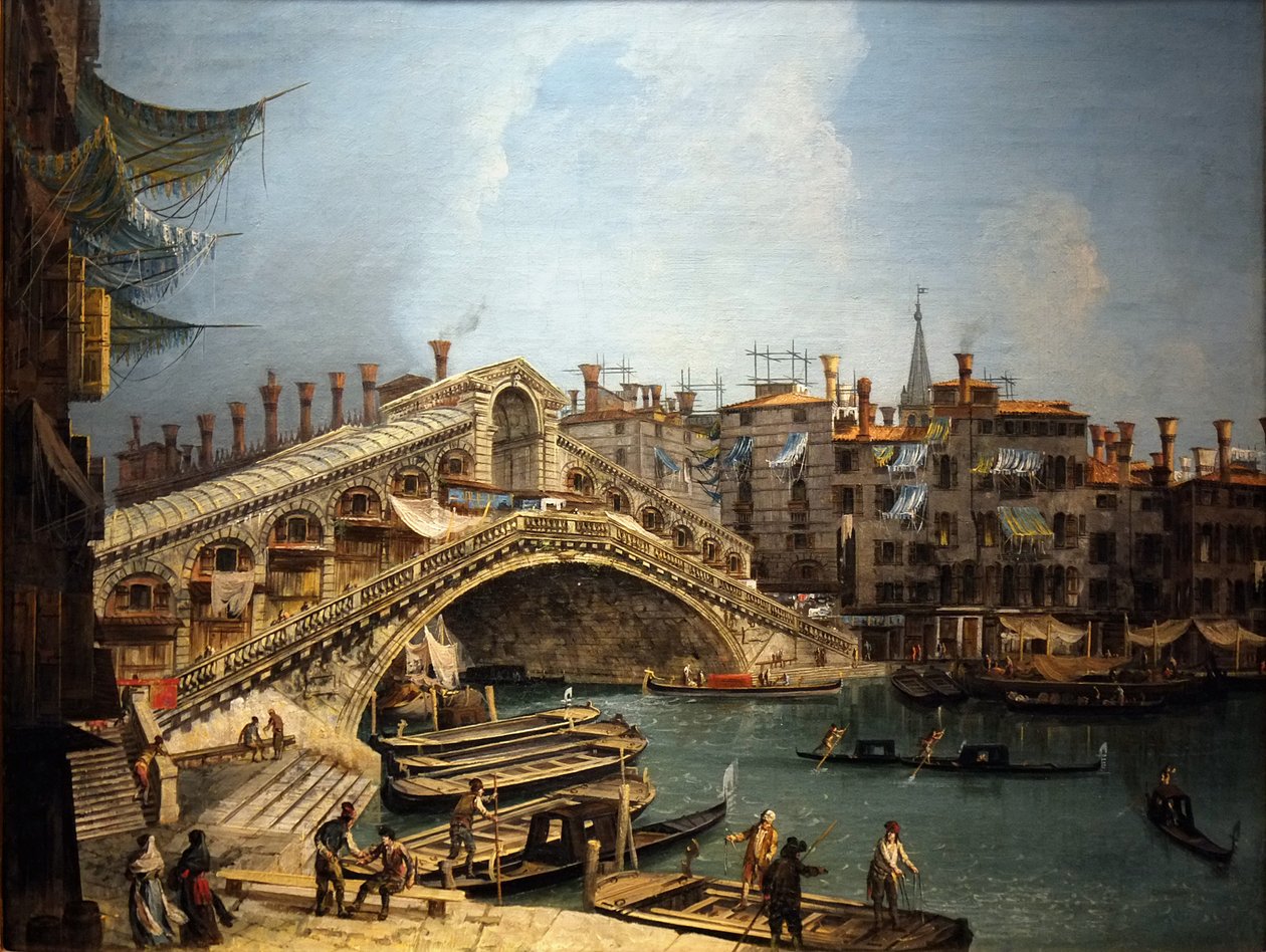 Doge’s Palace in Venice by Michele Marieschi