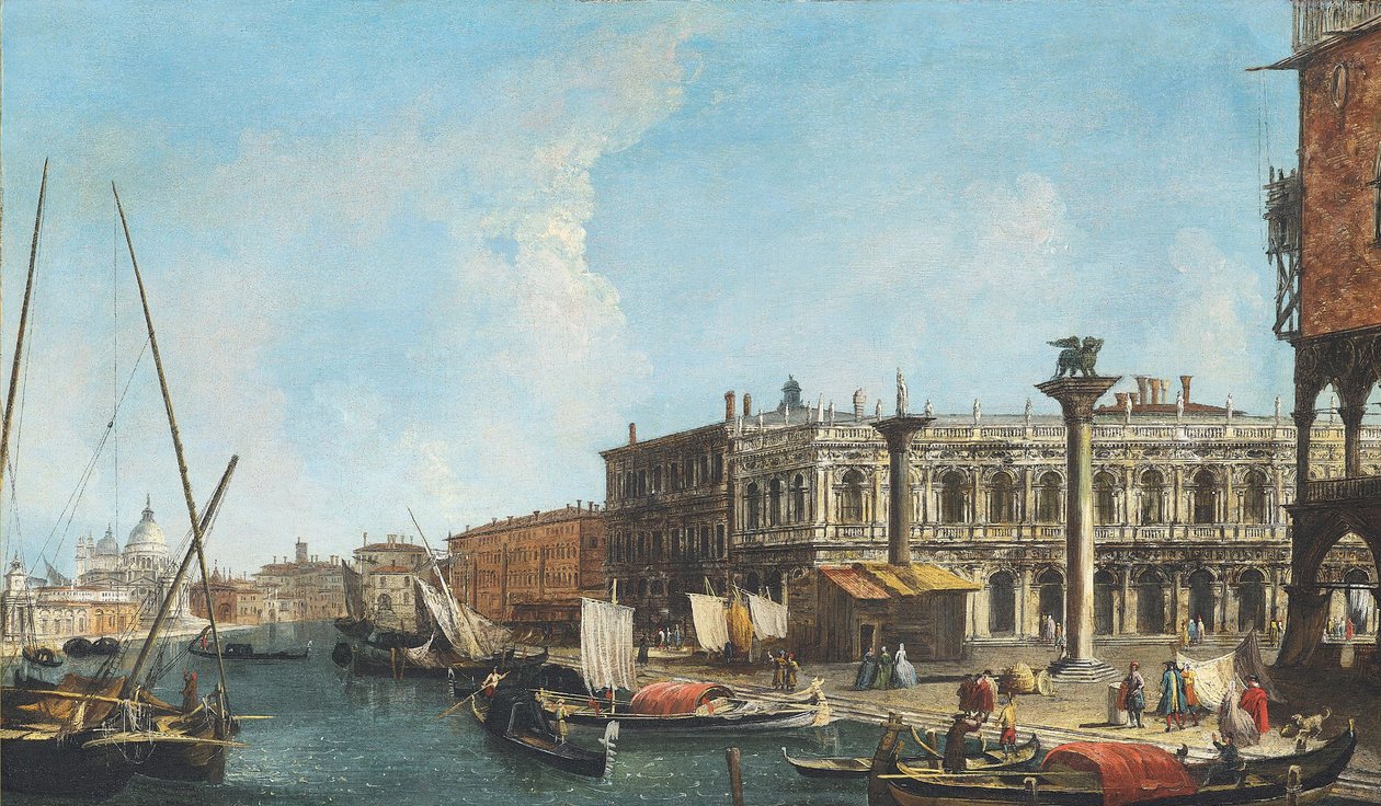 Entrance to the Grand Canal in Venice by Michele Marieschi