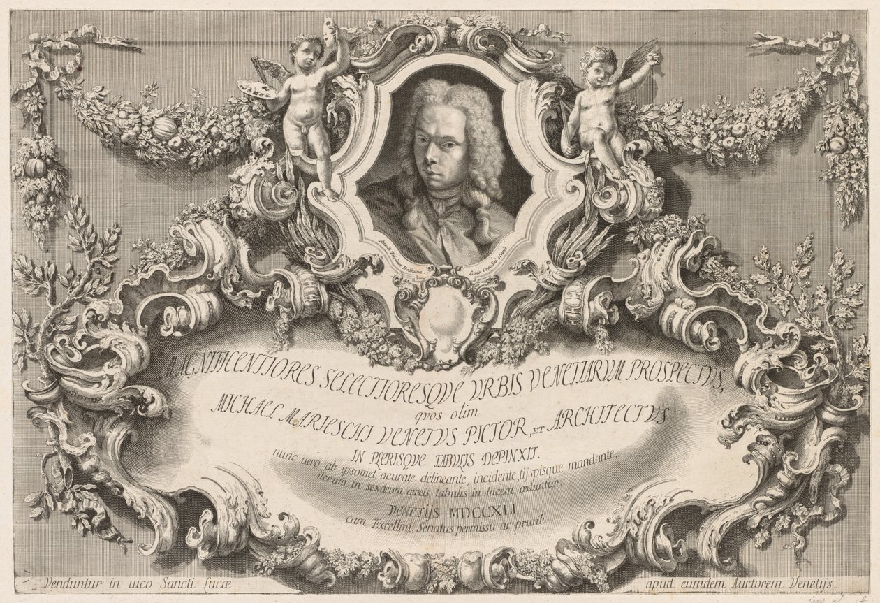 Views of Venice: Frontispiece - Title Page